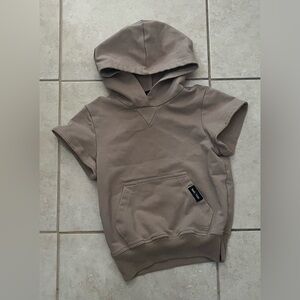 Rad Tod Tan Short-Sleeve Hoodie